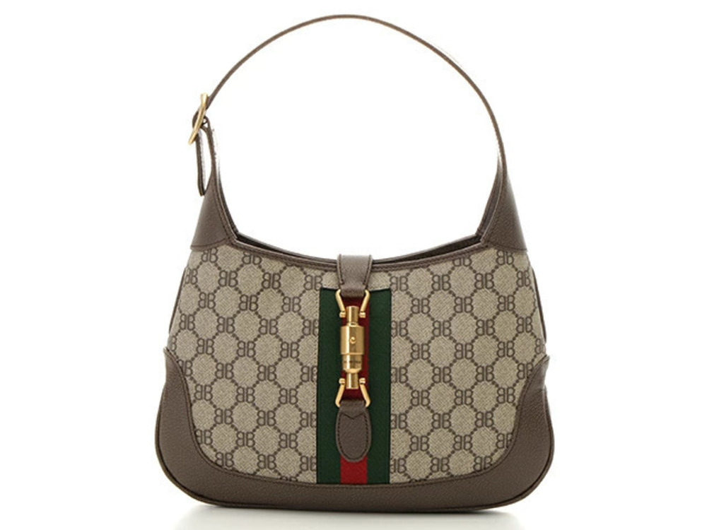 Balenciaga The Hacker Hobo Bag Beige Cream Calfskin